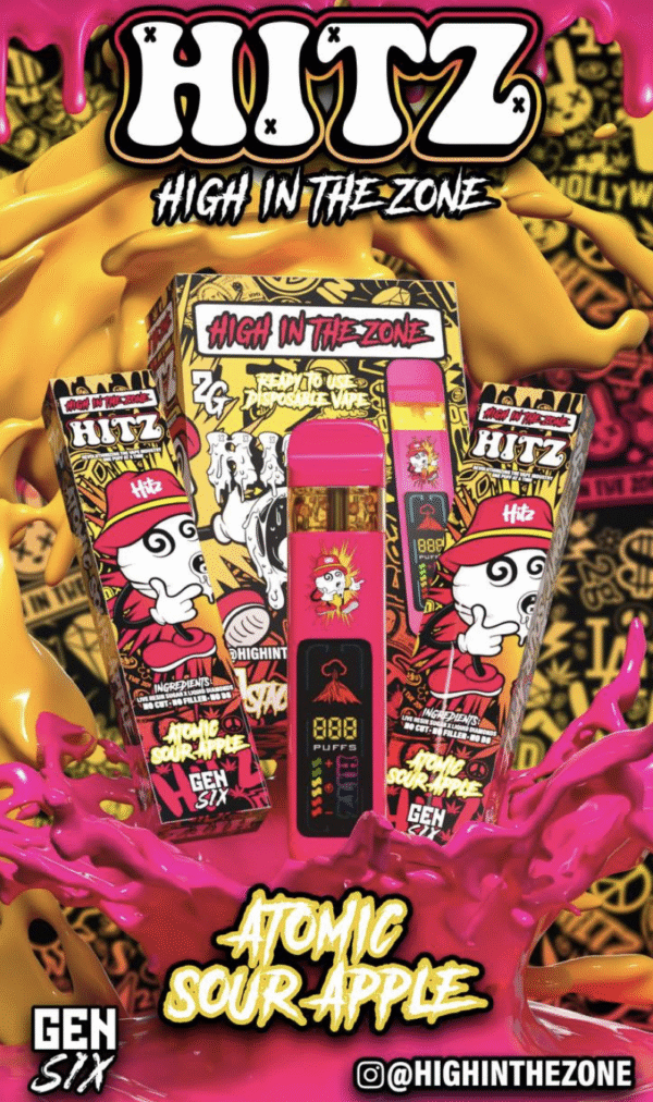 Hitz Atomic Sour Apple