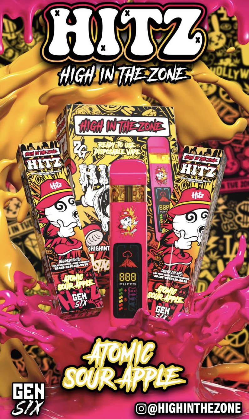 Hitz Atomic Sour Apple